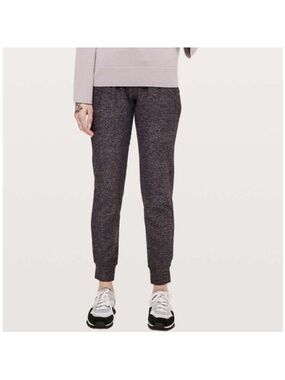 Lululemon Ready To Rulu Pant Heathered Spanish Rose Black Size 2